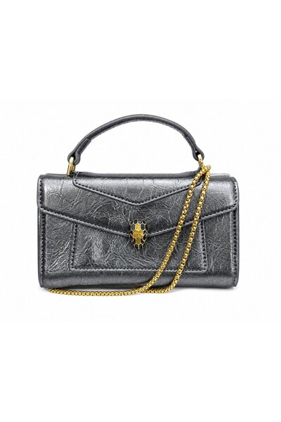 Generic Brand "حقيبة يد فاخرة بتصميم مستوحى من طراز الـ (Serpenti) الأيقوني
