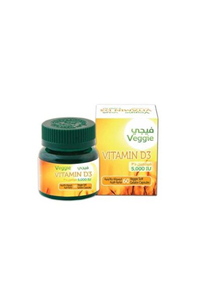 Vigi Vitamin D3 5000 IU - 20 Capsules