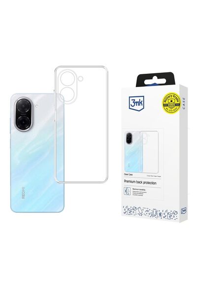 3MK Husă transparentă pentru Xiaomi Redmi A5 4G (173mm) Protecție telefon tra...