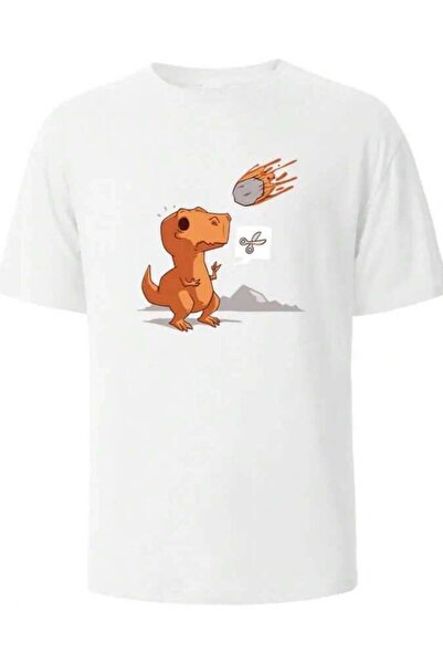 k222 Dinosaur Meteorite Print T-Shirt, Casual Shorts, Sleeve T-Shirts, Summer...