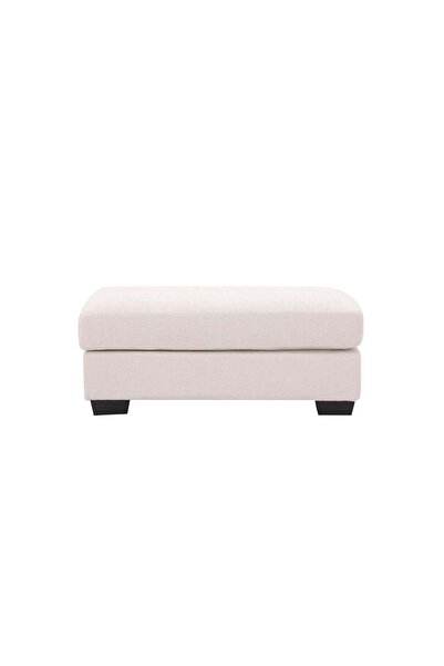 Roots Furniture Elegant White Ottoman