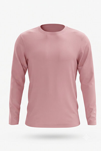 KİAGU Tricou pentru băieți, tricou Basic Powder, cu mânecă lungă, 100% bumbac...