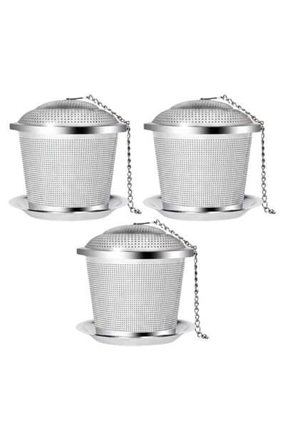 STARSTAR 6-Pack Reusable Stainless Steel Fine Mesh Tea Strainers for Loose Le...