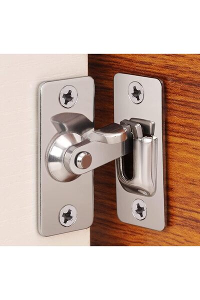 STARSTAR 90° self-locking pocket door lock, diamond-shaped frameless balcony ...