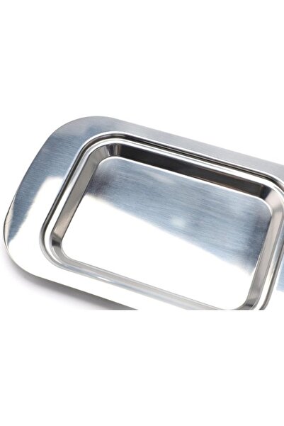 STARSTAR Stainless steel butter dish with lid - suitable for breakfast and ki...