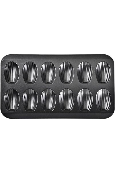 STARSTAR Non-stick Madeleine cake molds, stainless steel, suitable for oven b...