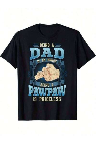 LİNA06 Men's Dad An Being A Pawpaw Is Priceless Grandfather-Shirt Breathable ...