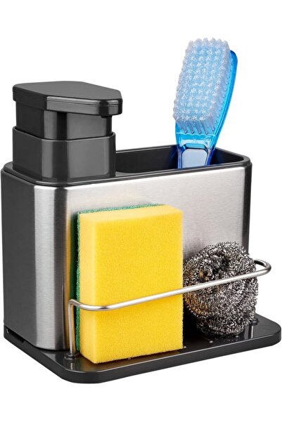 STARSTAR Soap Dish - 3-in-1 Kitchen Soap Dispenser, With Swivel Holder and Dr...