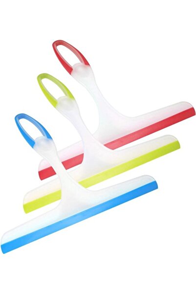STARSTAR 3-Pack Plastic Shower Squeegees for Bathroom, Window, Floor & Mirror...