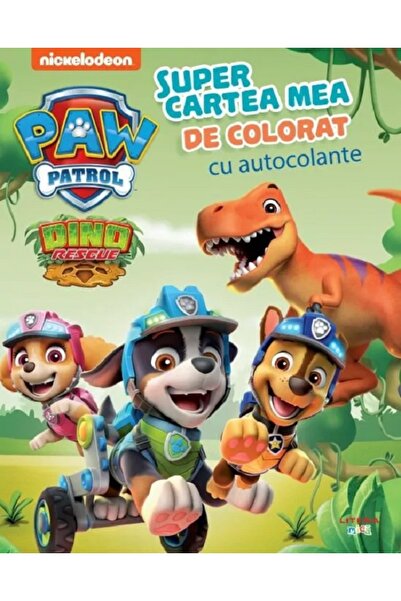 Litera Patrula catelusilor. Supercartea mea de colorat, cu autocolante