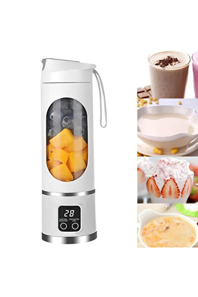 STARSTAR Portable USB Blender, 450ml Blending Cup, 12 Ultra-Sharp Blades, For...