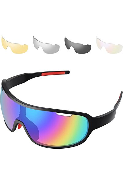 STARSTAR Unisex polarized cycling glasses, UV400 protection, sports sunglasse...