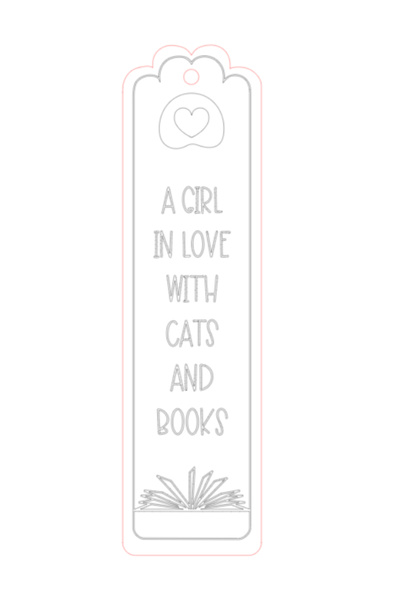 Gabcom Bookmark2 от естествено дърво, естествен цвят, 20 x 5 см, лесен за оцв...