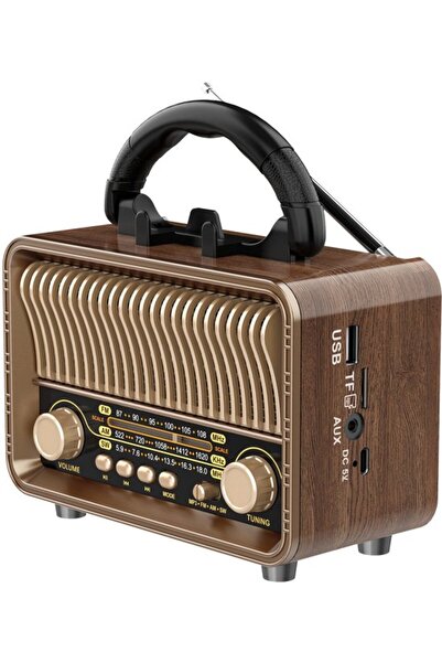 STARSTAR Radio Vintage Portable AM FM SW Bluetooth Retro transistor D battery...