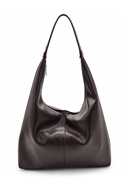 DMG Collection Large Size Crinkle Pattern Casual Women's Shoulder Bag