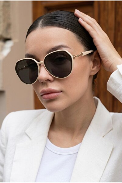 MACERATİ Mira Prestige Ultra Light Beige Cream Women's Sunglasses with Uv400 ...