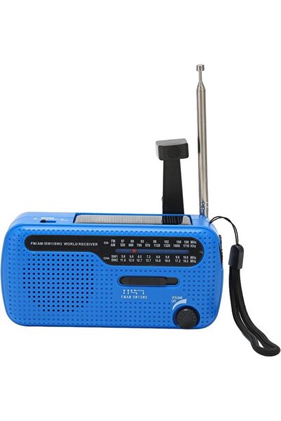 STARSTAR Emergency Solar Radio Hand Crank Wind Up Radio with USB Phone Charge...