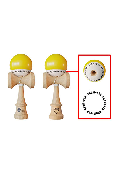OEM Kendama Big Hulk Verde Profi, 18,5 cm Cupe mari + set ata cadou