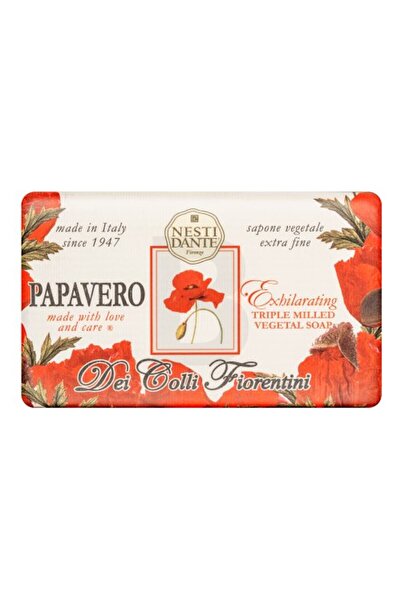 Nesti Dante Dei Colli Fiorentina Săpun vegetal triplu măcinat, cu mac, 250 g