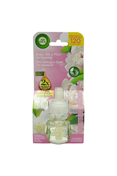 Air Wick Rezervă Airwick, 19 ml, Bujor alb și flori de iasomie