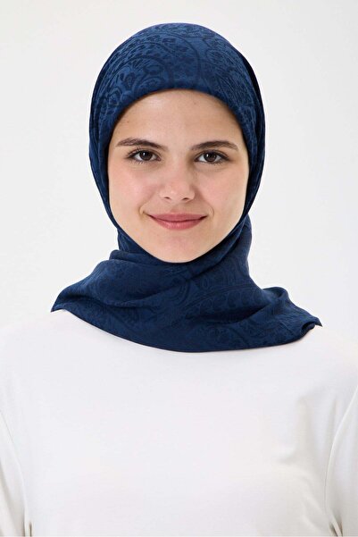 Invee İzler Scarf Dark Blue