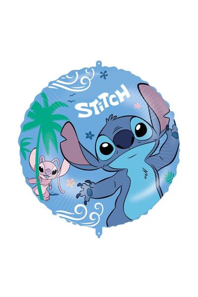 BAMI NETWORK Balon folie Stitch Ø46cm set petrecere copii
