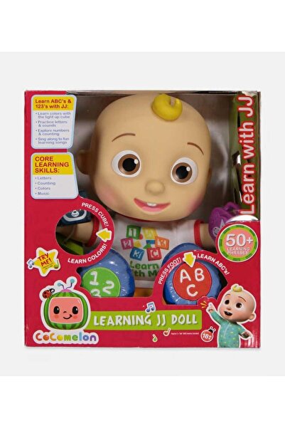 JustPlay Cocomelon Learning JJ Interactive Doll with Lights and Music