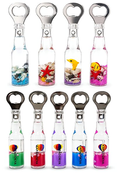 Wolawood Bottle-Shaped Metal Opener Refrigerator Magnet & Decorative Soda, Co...
