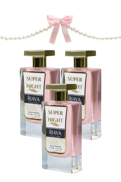 RIAVA PERFUME 3 قطع عطر سوبر نايت 70 مل