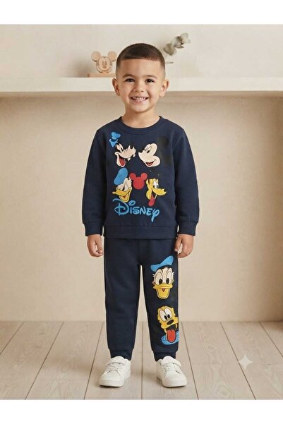 krm kerem bebe Cotton Top-Bottom Children's Set Suitable for Kindergarten and...