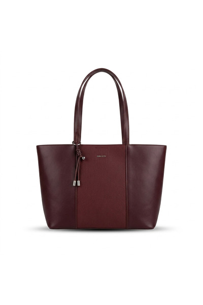 BAGCO Bago Classic Design Women's Handbag - Wine Red