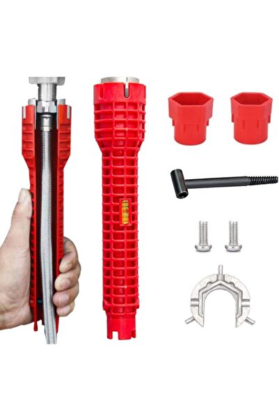 STARSTAR Faucet wrench - 8-in-1 wrench - Installation tool for bathrooms, kit...