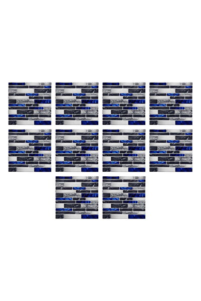 STARSTAR 50-piece pack of self-adhesive kitchen backsplash wall tiles, 5.9x5....
