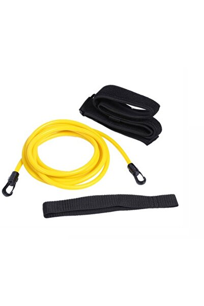 STARSTAR 3-Meter Adjustable Elastic Swimming Resistance Tether Trainer (Yellow)