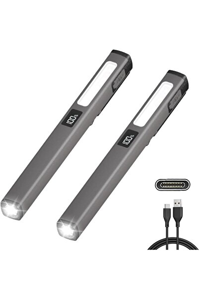 STARSTAR Flashlight - Rechargeable work light - Pen - shaped flashlight with ...