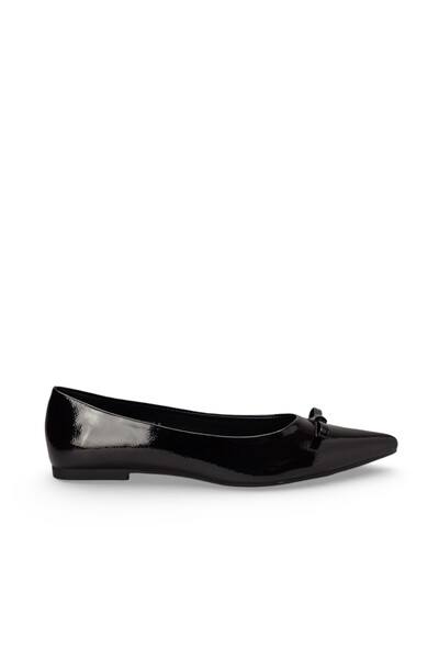BATA Pointed Toe Ballet Flats