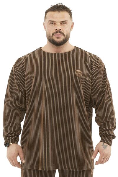 BGSM Men's Oversize Flexible Sports Sweatshirt 4737