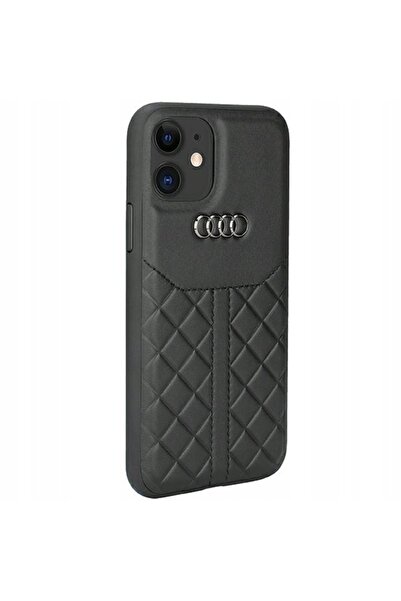 NO BRAND Husă Audi din piele naturală pentru iPhone 11 / Xr, Husă elegantă di...