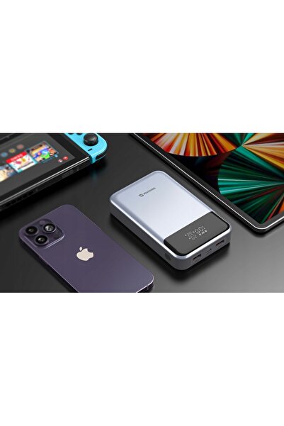 SWISSTEN Baterie externă 20000 mAh 100W pentru laptop și smartphone 2x USB-A ...