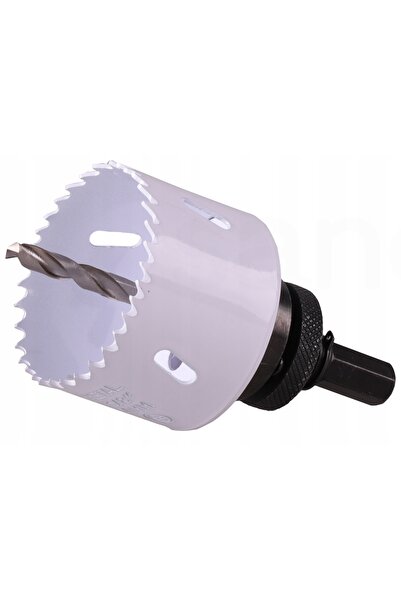 drel KORONKA 73mm BIMETAL freză pentru găuri + burghiu
