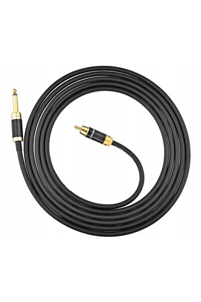 NO BRAND Cablu 2x Jack mono de 6,3 mm - 2x RCA Klotz 2,5m