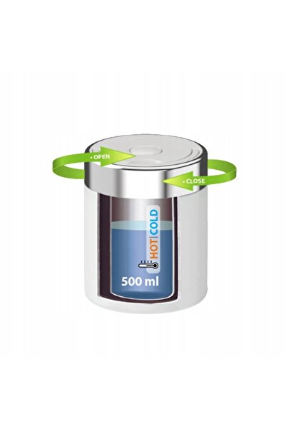 Maestro MR1649-50W termos pentru prânz 500ml alb