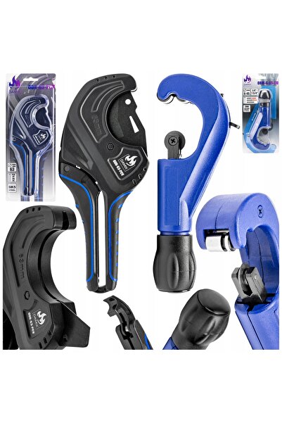 DAMIX TĂIĂTOR DE ȚEVI PEX PCV PP PU PE 63MM + TĂIĂTOR DE ȚEVI DE CUPRU 6-45 MM