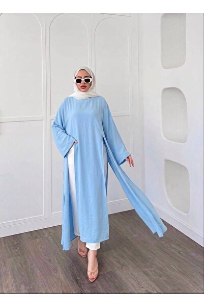 Rose Design Boutique SİNDA UZUN YIRTMAÇLI ABAYA