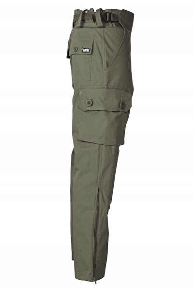 NO BRAND Pantaloni Kommandohose "Smock" Rip-Stop olive, MFH, militari, tactici M