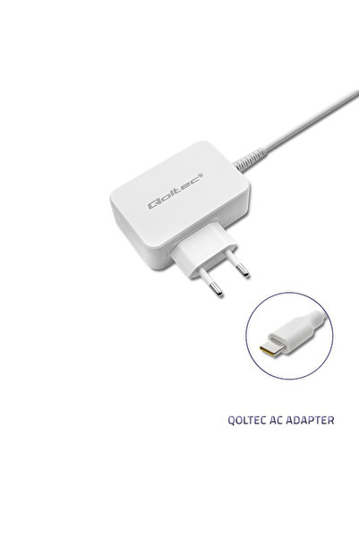 Qoltec Adaptor de alimentare USB C 65W 5-20.3V 2-3.25A