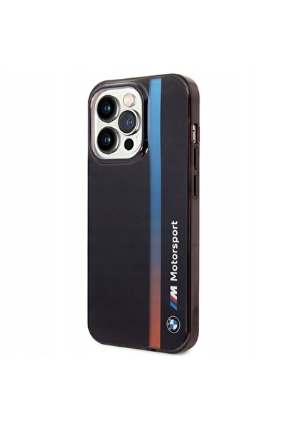 NO BRAND Husă BMW IML cu dungi tricolore pentru iPhone 14 Pro, carcasă, husă,...