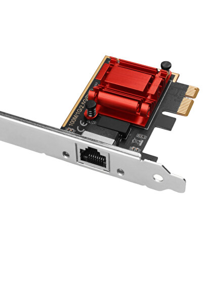 NO BRAND Placă de rețea PCIe Axagon 2,5 Gigabit Ethernet RJ-45