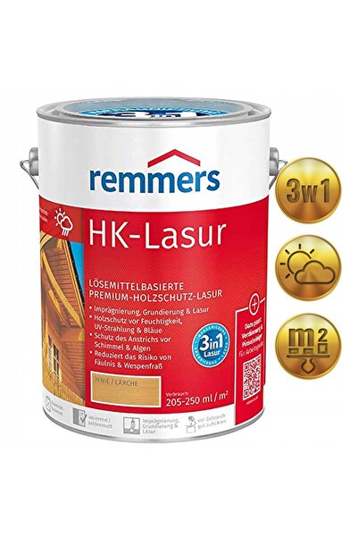 REMMERS HK-LASUR LAZURA PREMIUM 0,75L ULEI IMPREGNANT PENTRU INFOREȘTAREA LEM...