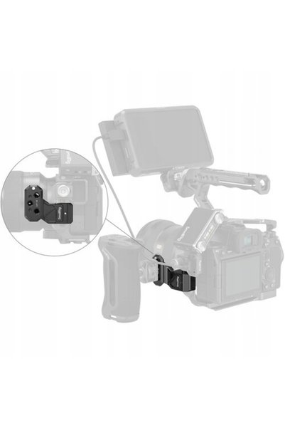 SmallRig 4458 - Adaptor de extensie cu montare laterală tip clemă NATO